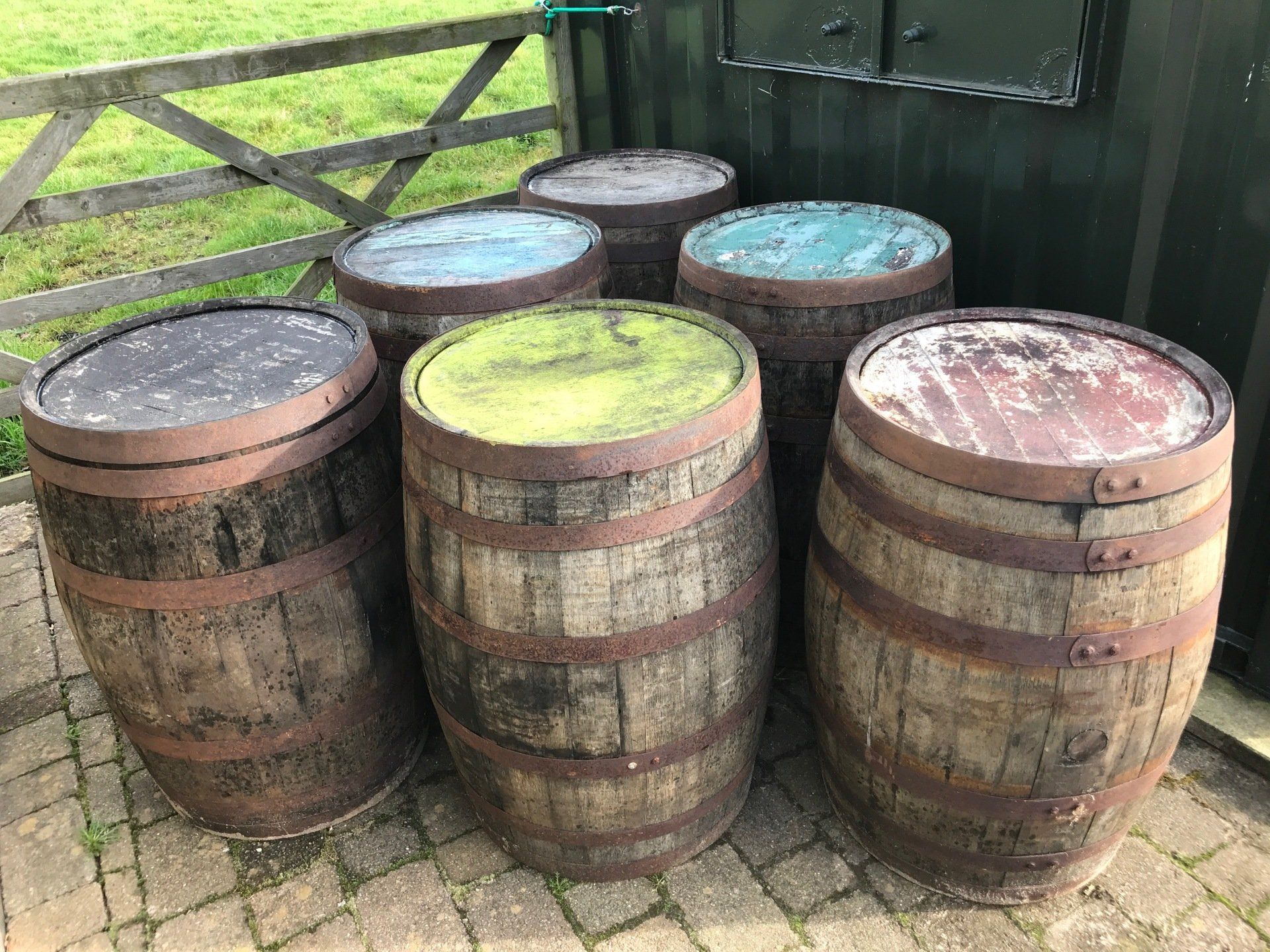 Oak Whisky Barrels