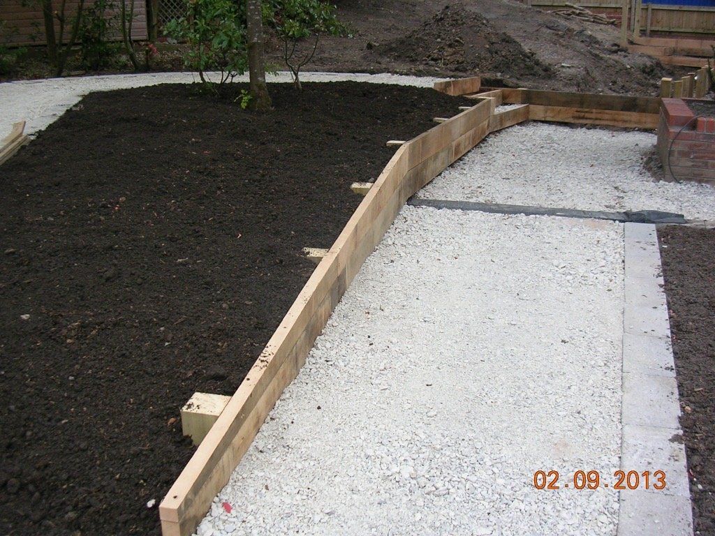 oak edging