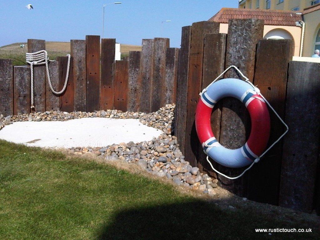 marine railway sleepers
