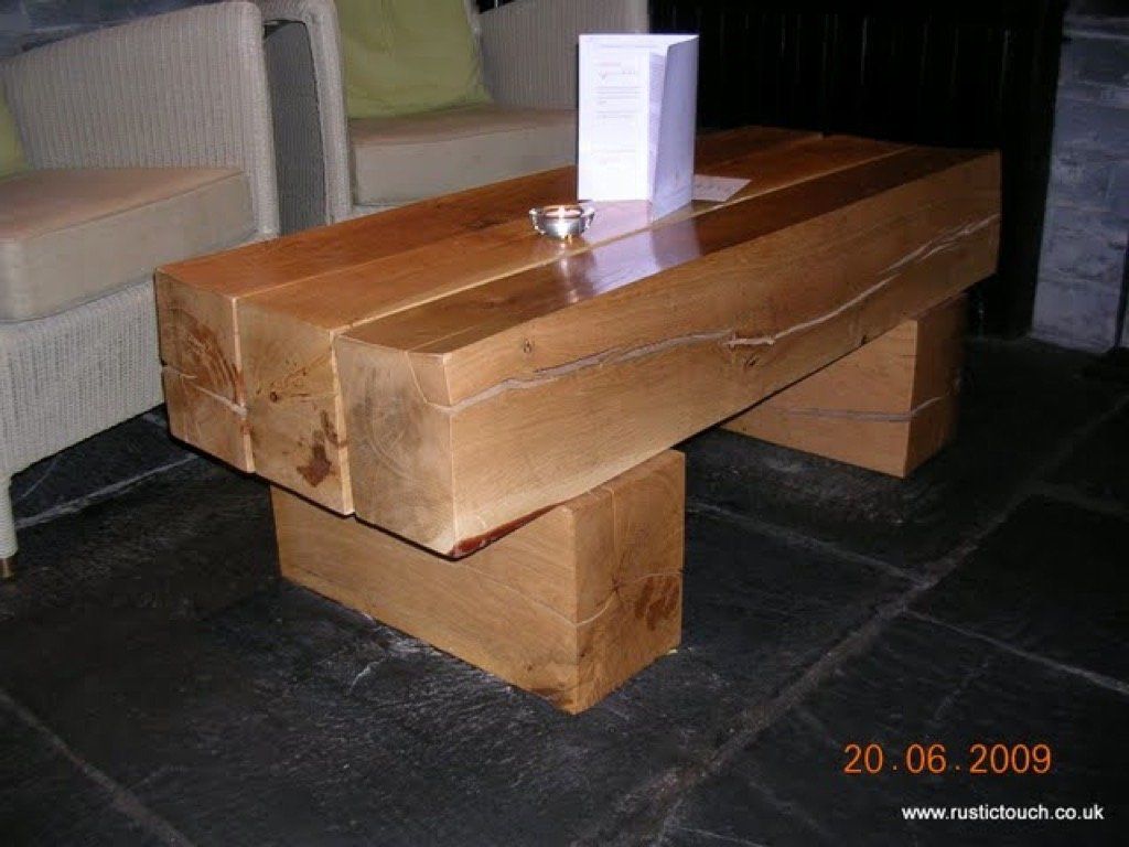 new oak sleeper table