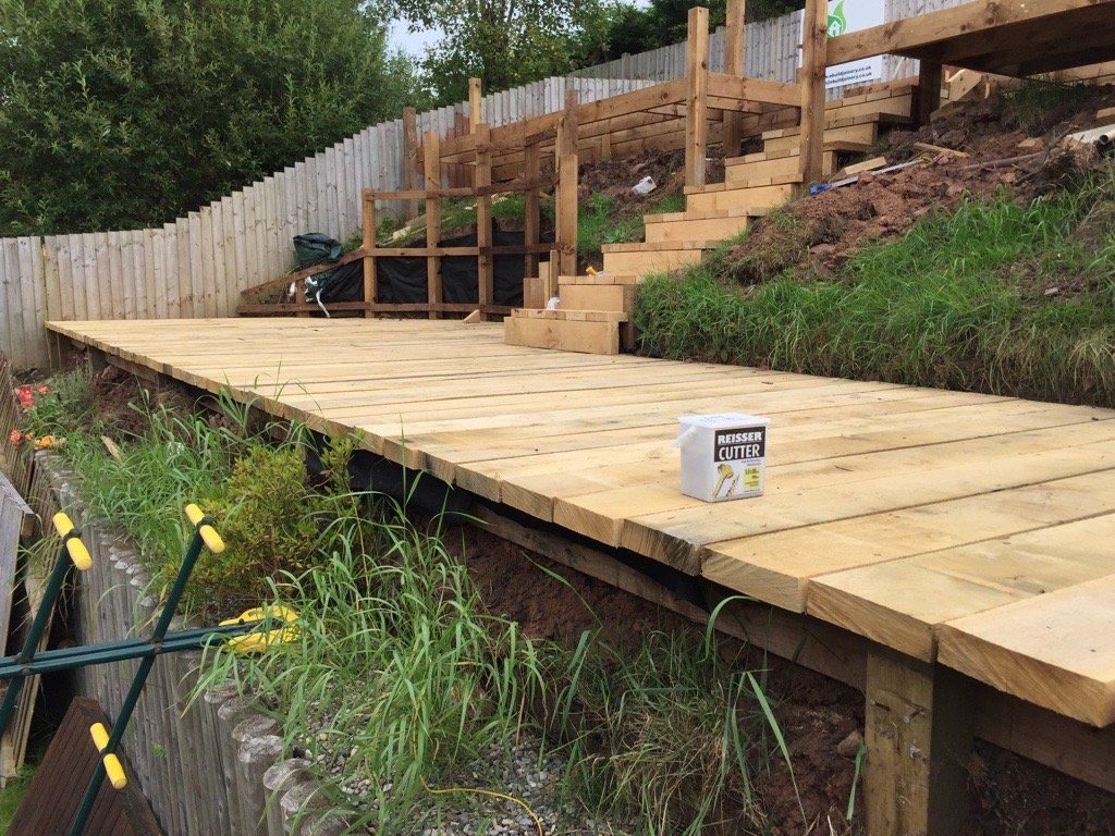 oak decking