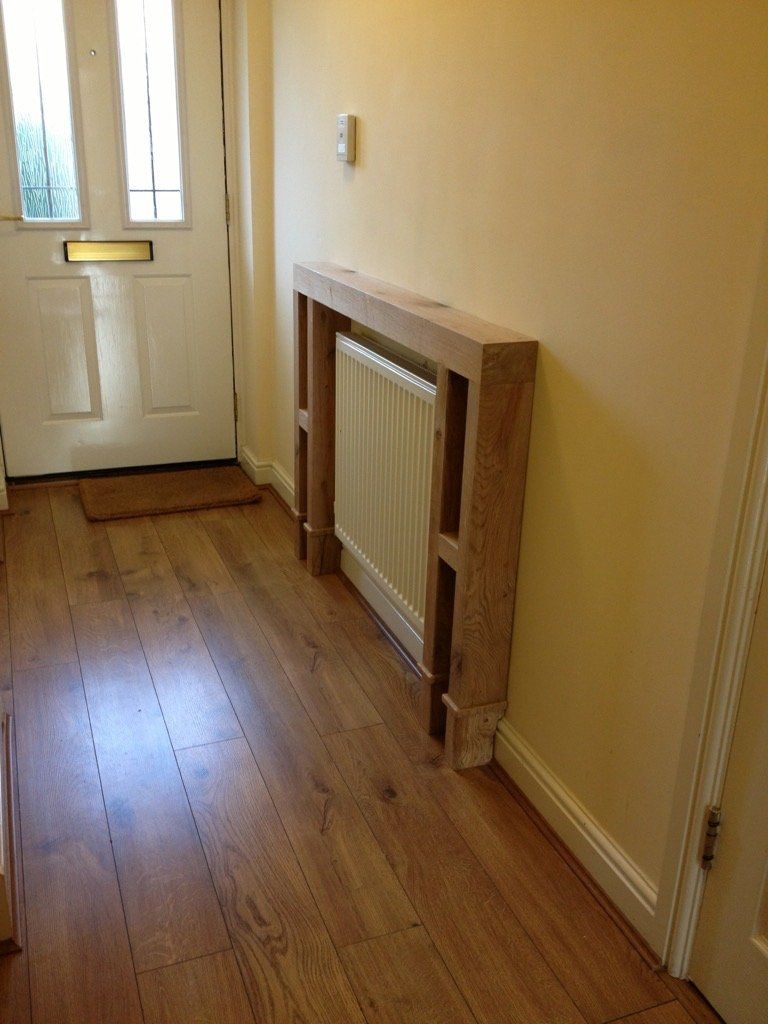 oak boards radiator surround