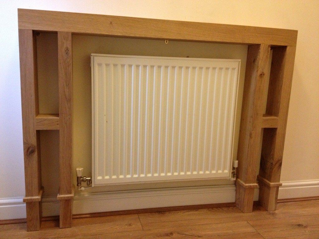 oak radiator surround