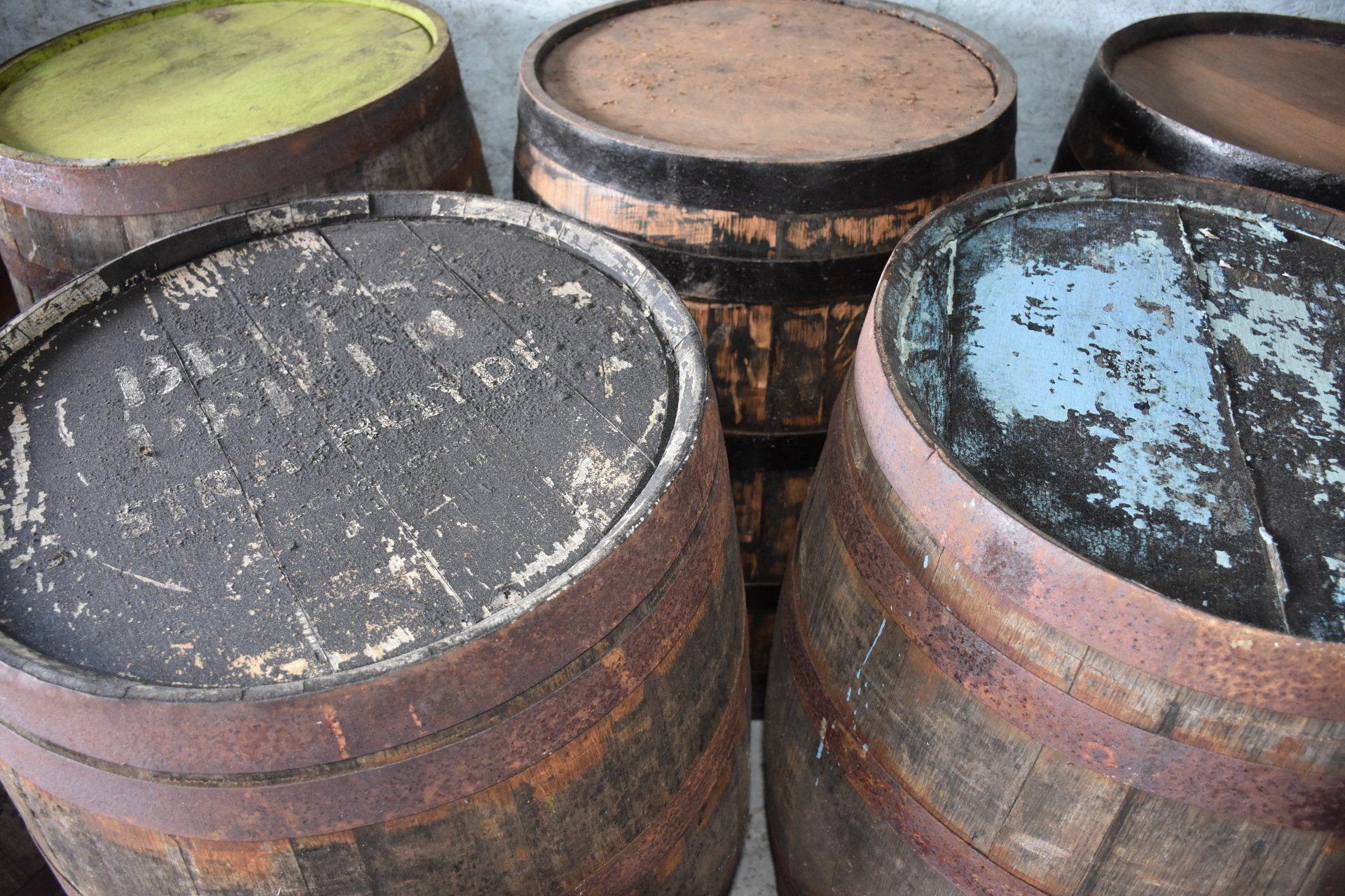 Oak barrels