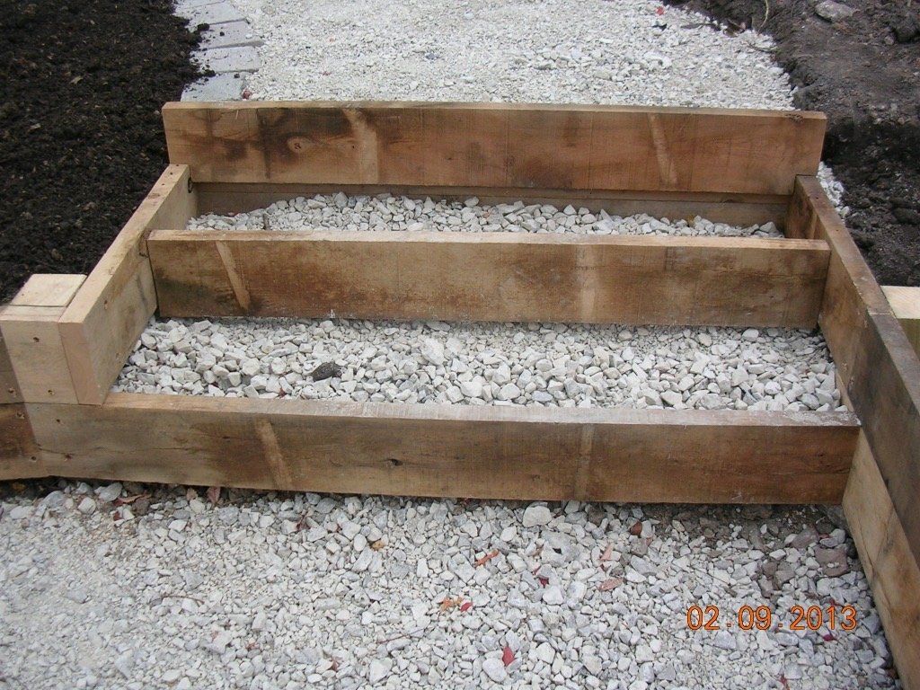 new oak steps
