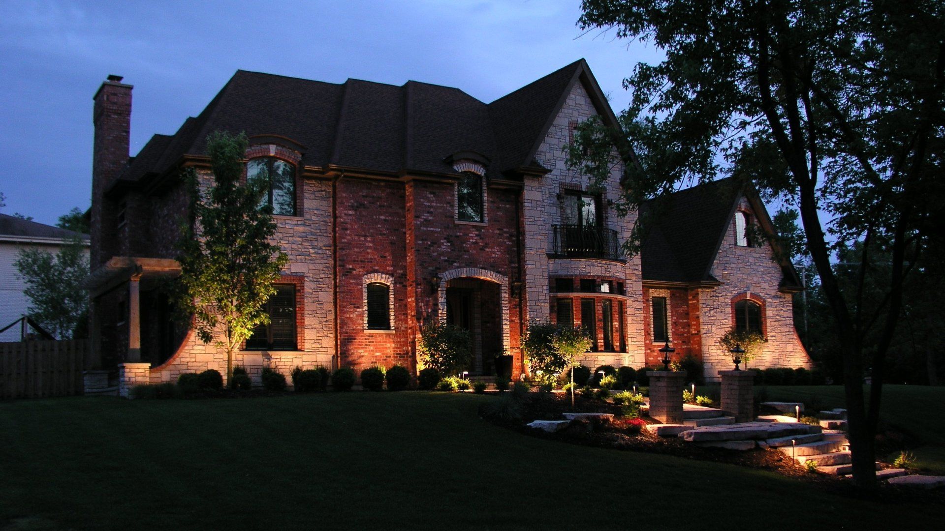 outdoor lighting installation chicago