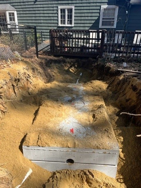 Installing Septic Tank — Andover, MA — Bateson Enterprises