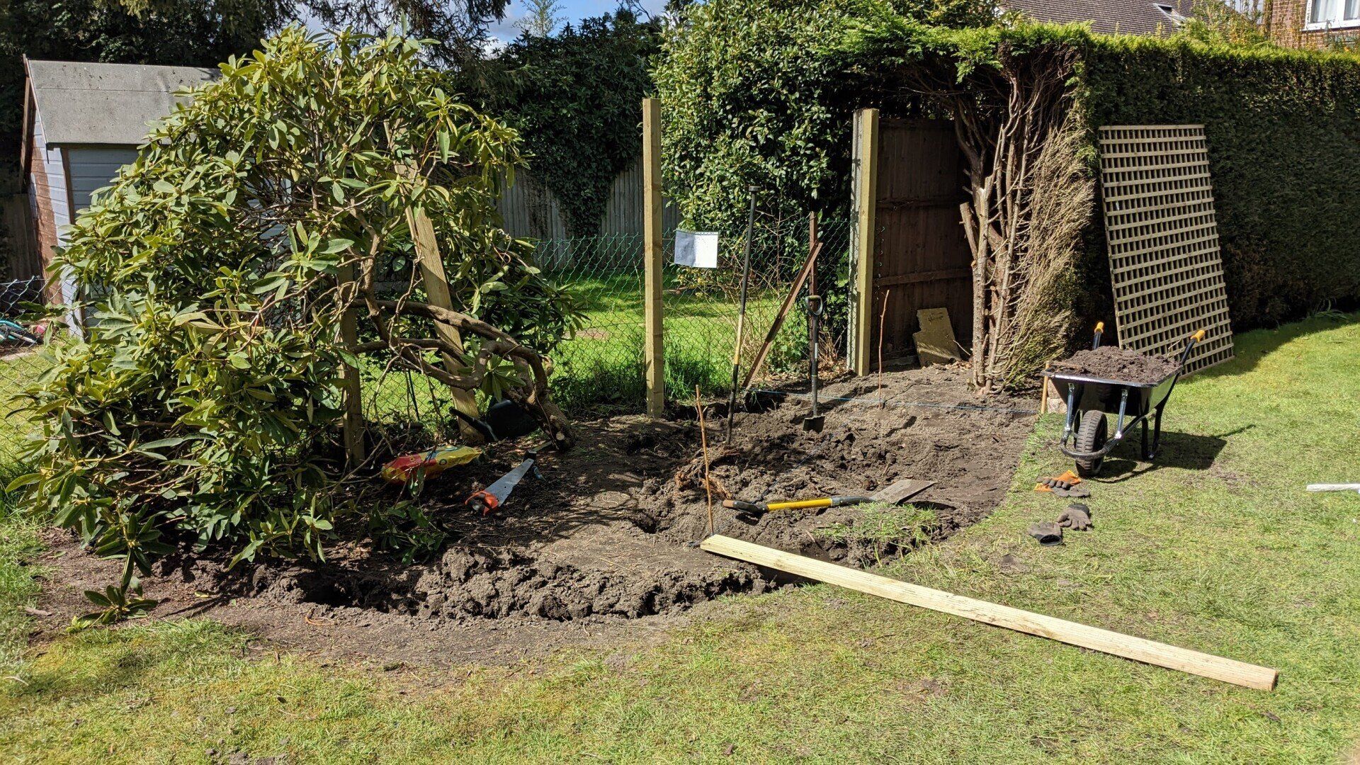 Garden design in Surrey