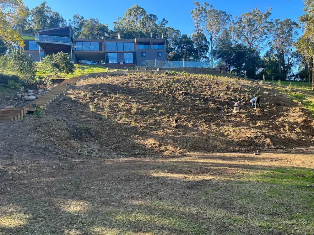 A Large House is Sitting on Top of a Hill Surrounded by Trees — BeCivil in Jervis Bay, NSW