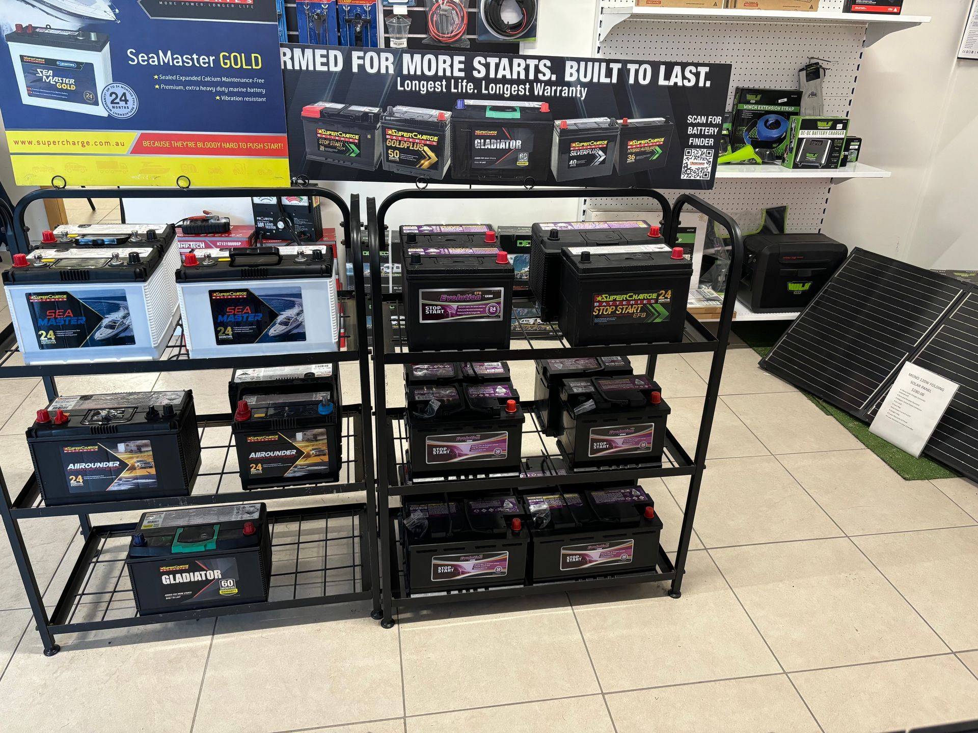 A Cooler Is Sitting On Top Of A Shelf In A Store — Coast 2 Coast Batteries in West Gosford, NSW