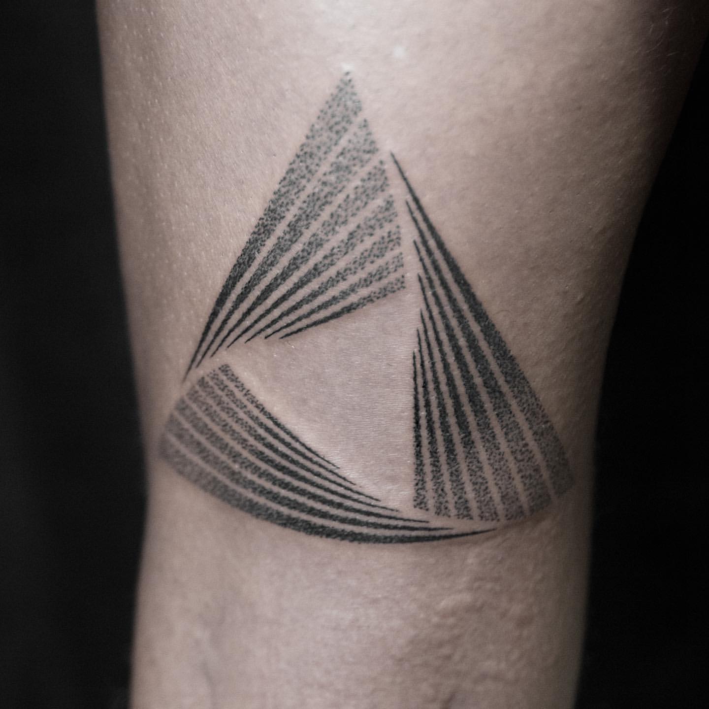 Geometric Dotwork Tattoo by Lex at Black Gold Tattoo Co in Edmonton Alberta Canada