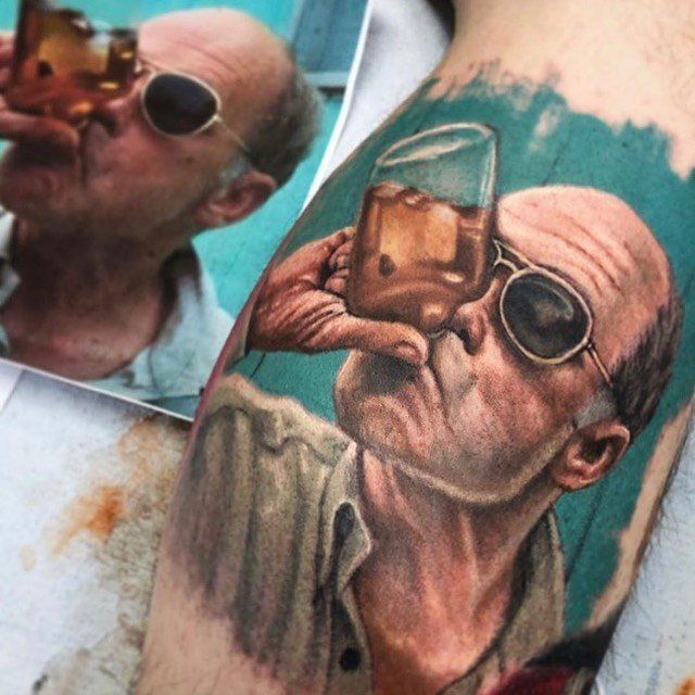Jim Lahey Tattoo by Steve Hayes at Black Gold Tattoo Co in Edmonton Alberta Canada