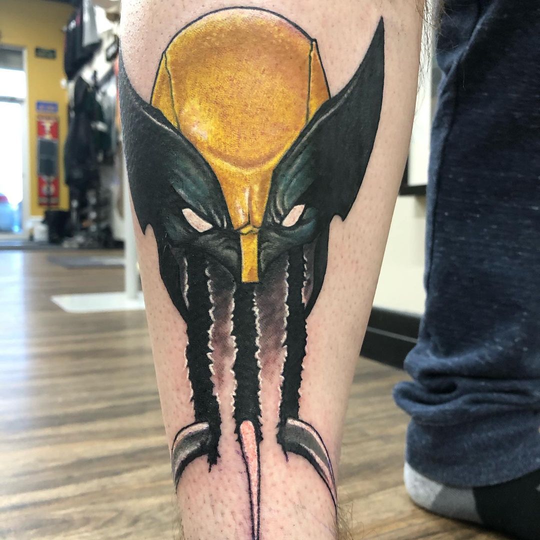 Wolverine Tattoo by Chris Labrenz at Black Gold Tattoo Co in Edmonton Alberta Canada