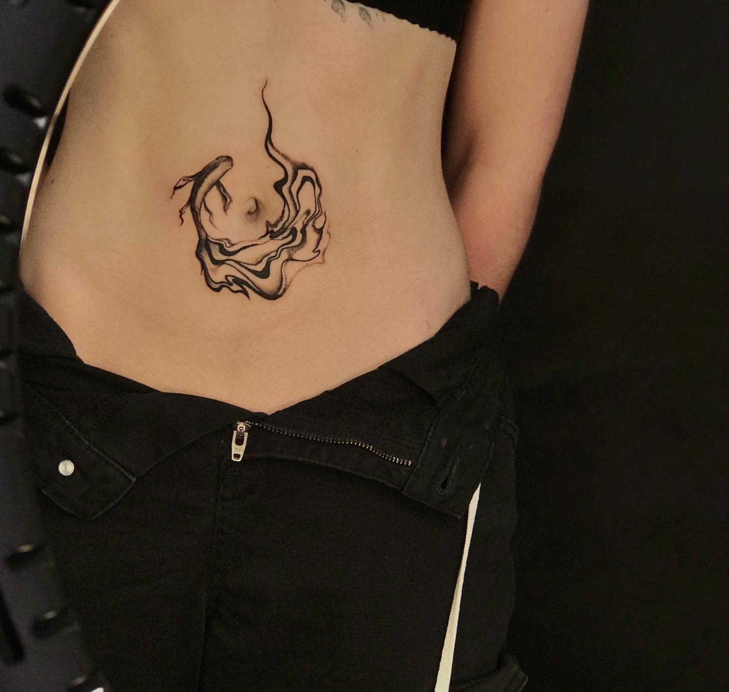 Koi Fish Tattoo by Anastasiya at Silver Ghost Tattoo in Edmonton Alberta Canada