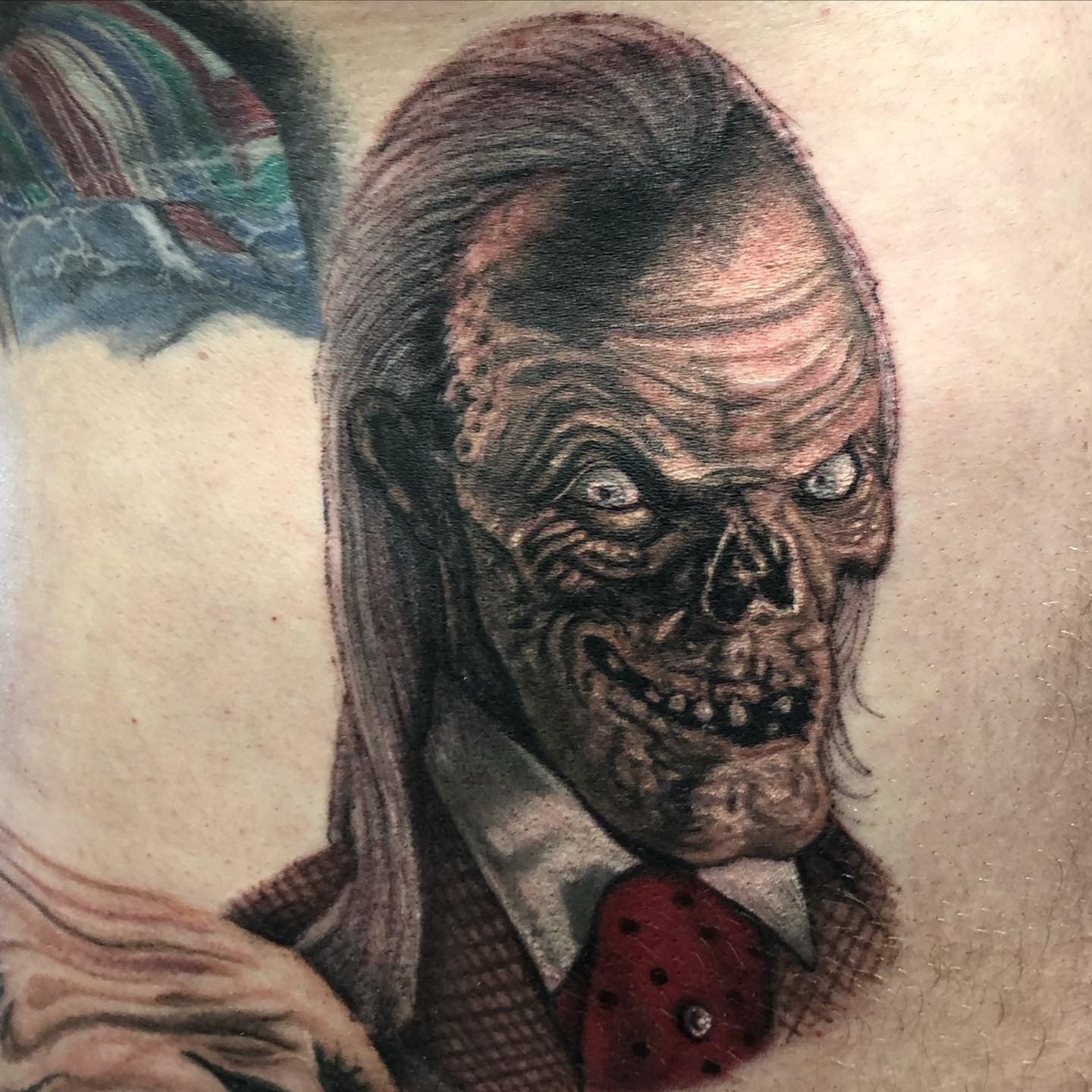 Cryptkeeper Tattoo by Steve Hayes at Black Gold Tattoo Co in Edmonton Alberta Canada