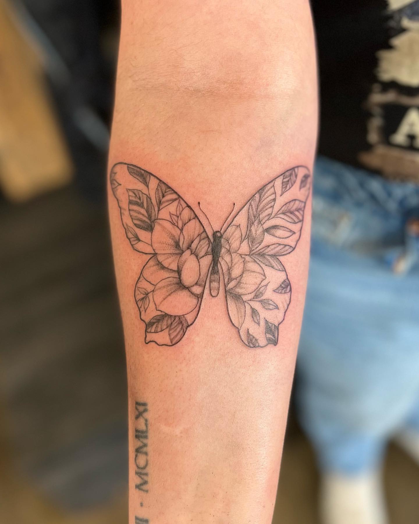 Butterfly Tattoo by Vinny Nguyen at Crimson Empire Tattoo in Edmonton Alberta Canada