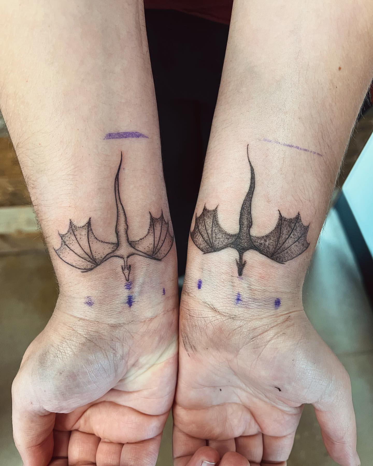 Dragons Tattoo by Vinny Nguyen at Crimson Empire Tattoo in Edmonton Alberta Canada