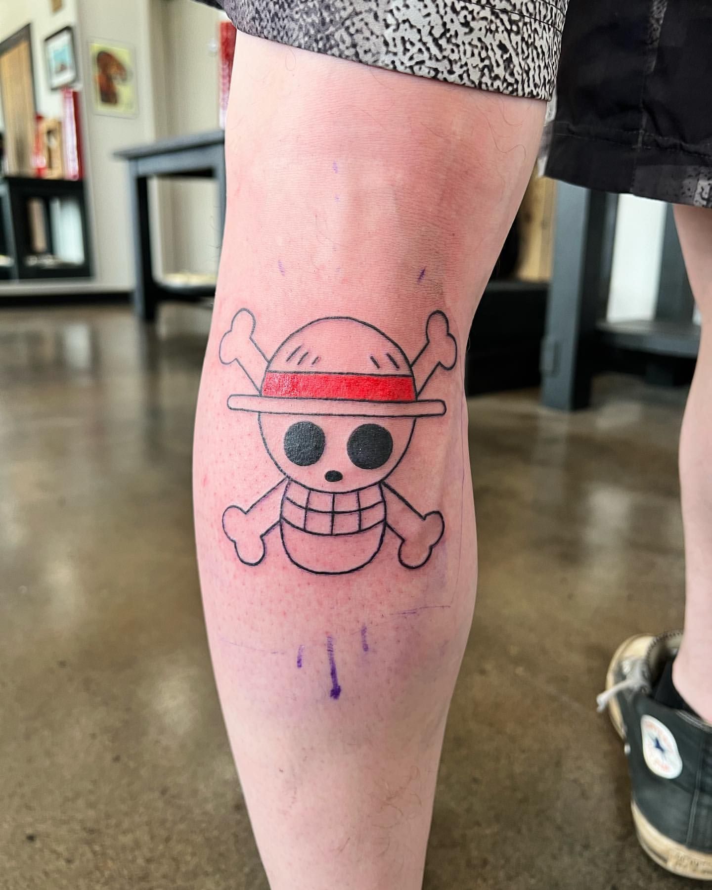 Straw Hats One Piece Tattoo by Vinny Nguyen at Crimson Empire Tattoo in Edmonton Alberta Canada