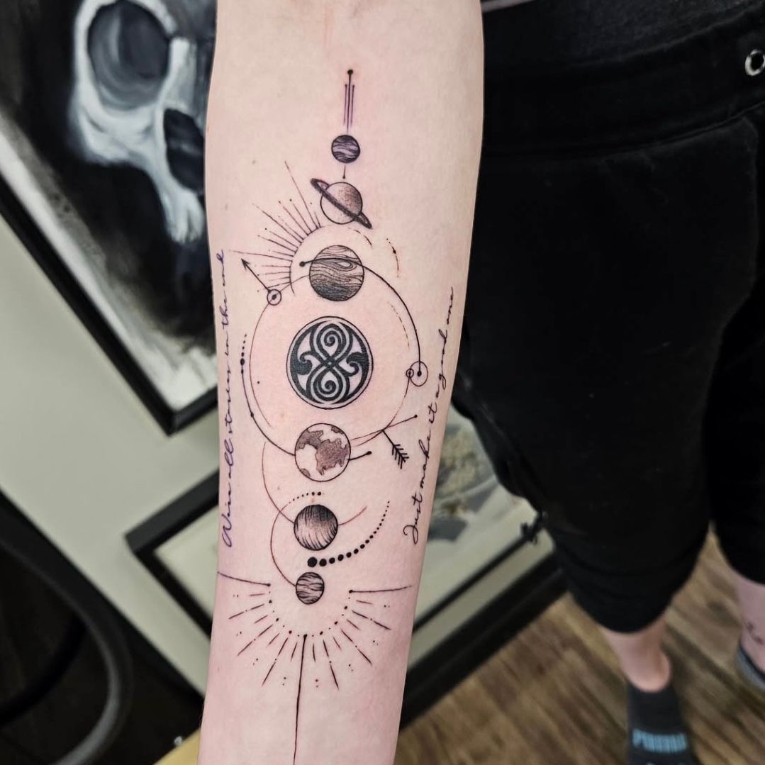 Fine Line Tattoo by Ian Wang at Black Gold Tattoo Co in Edmonton Alberta Canada