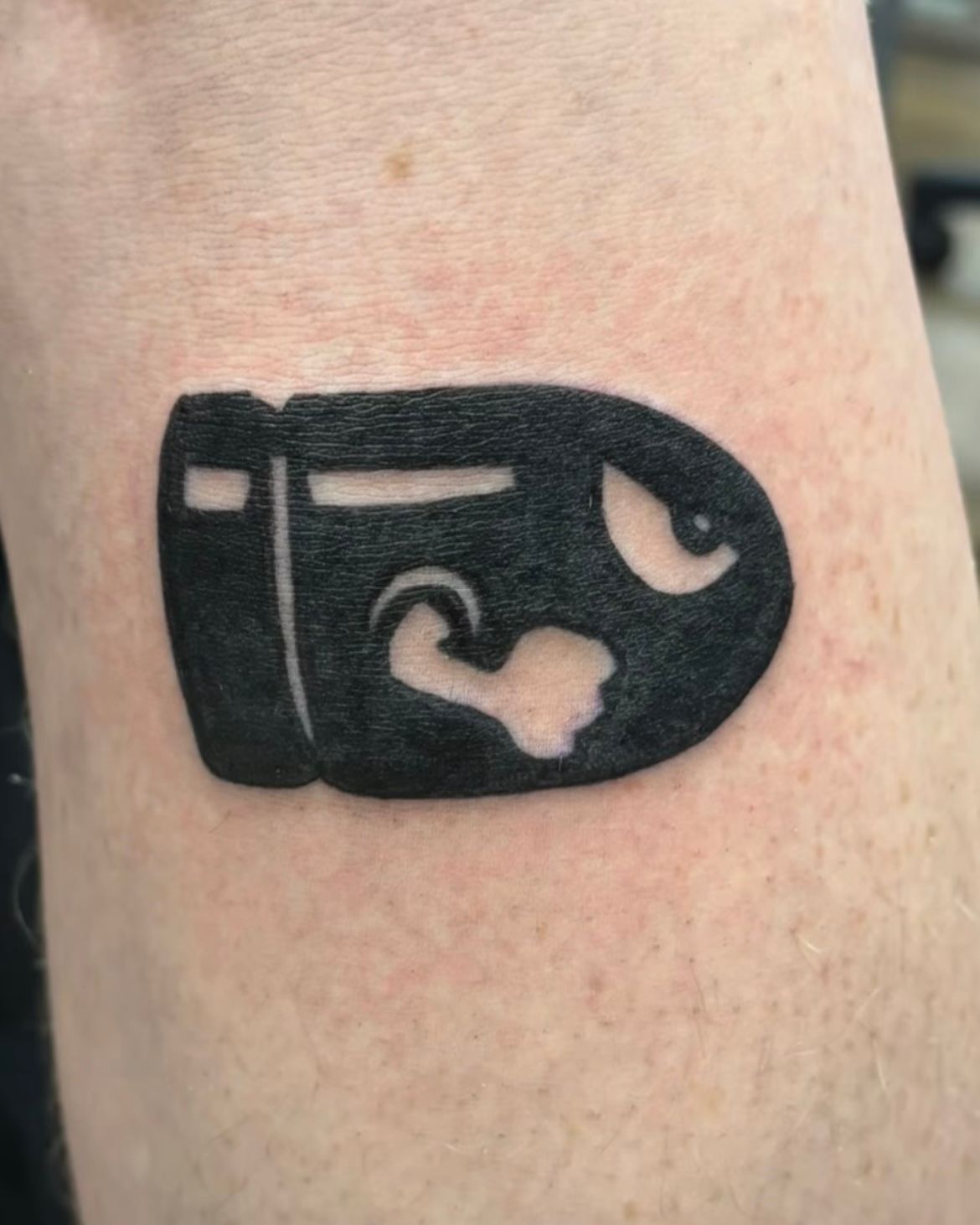 Bullet Tattoo by Keon Courtney at Crimson Empire Tattoo in Edmonton Alberta Canada