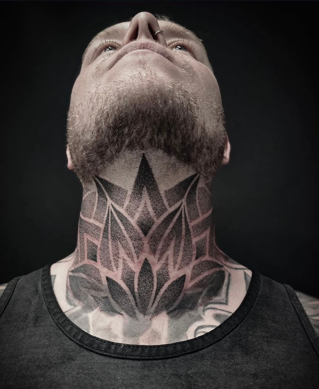 Dotwork Mandala Tattoo by Alex Arnautov at Black Gold Tattoo Co in Edmonton Alberta Canada