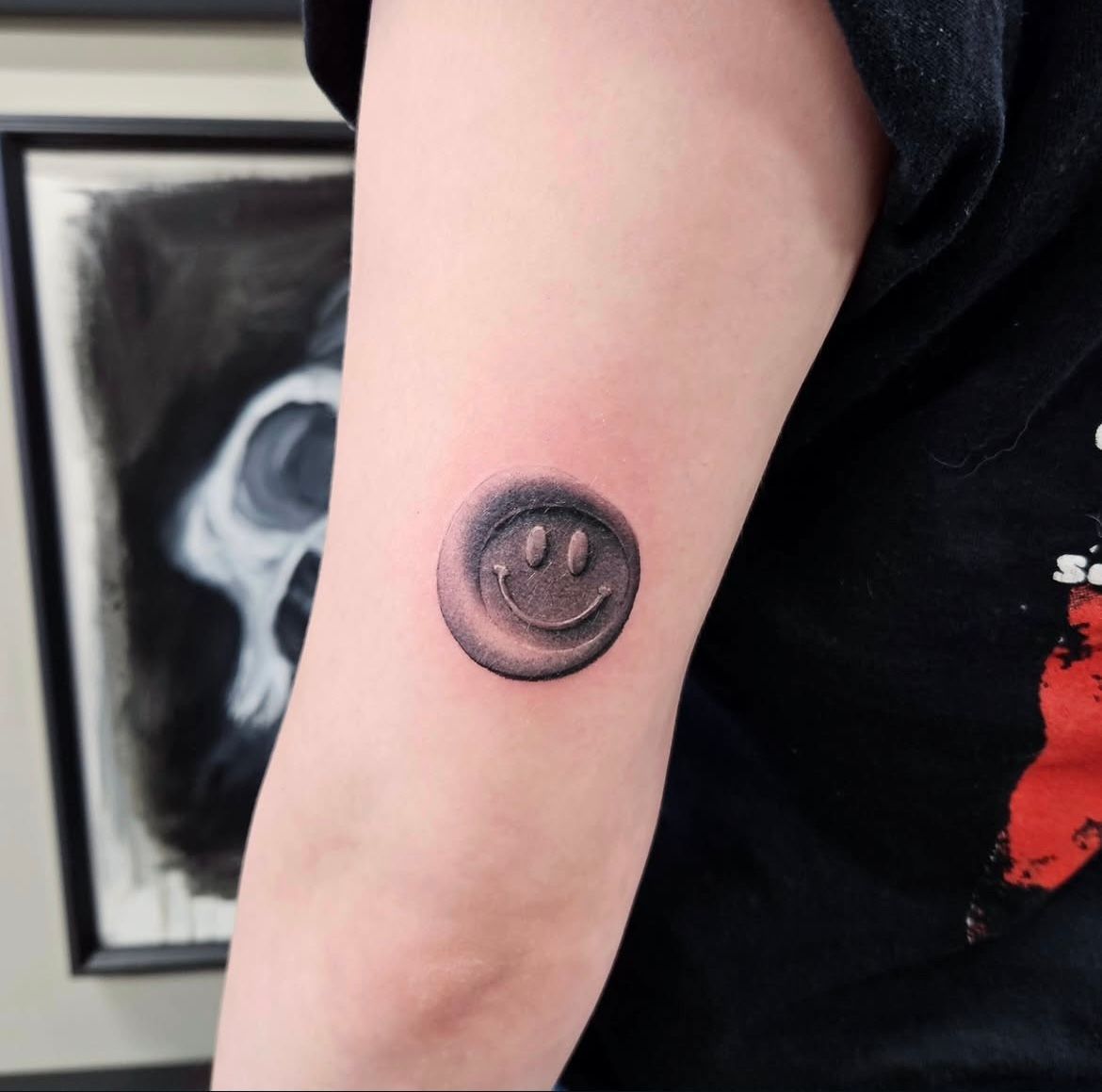 Wax Seal Tattoo by Ian Wang at Black Gold Tattoo Co in Edmonton Alberta Canada