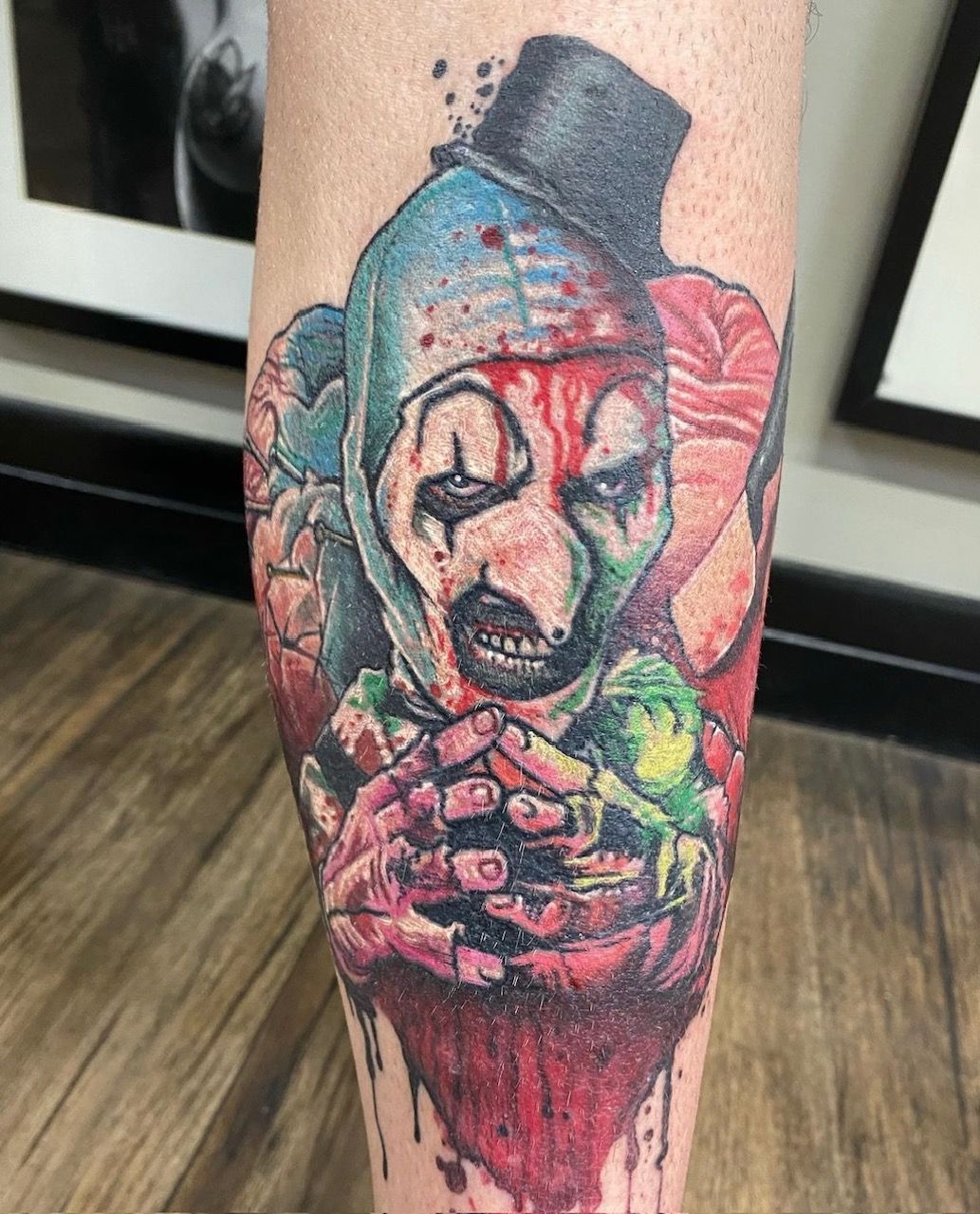 Terrifyer Tattoo by Chris Labrenz at Black Gold Tattoo Co in Edmonton Alberta Canada