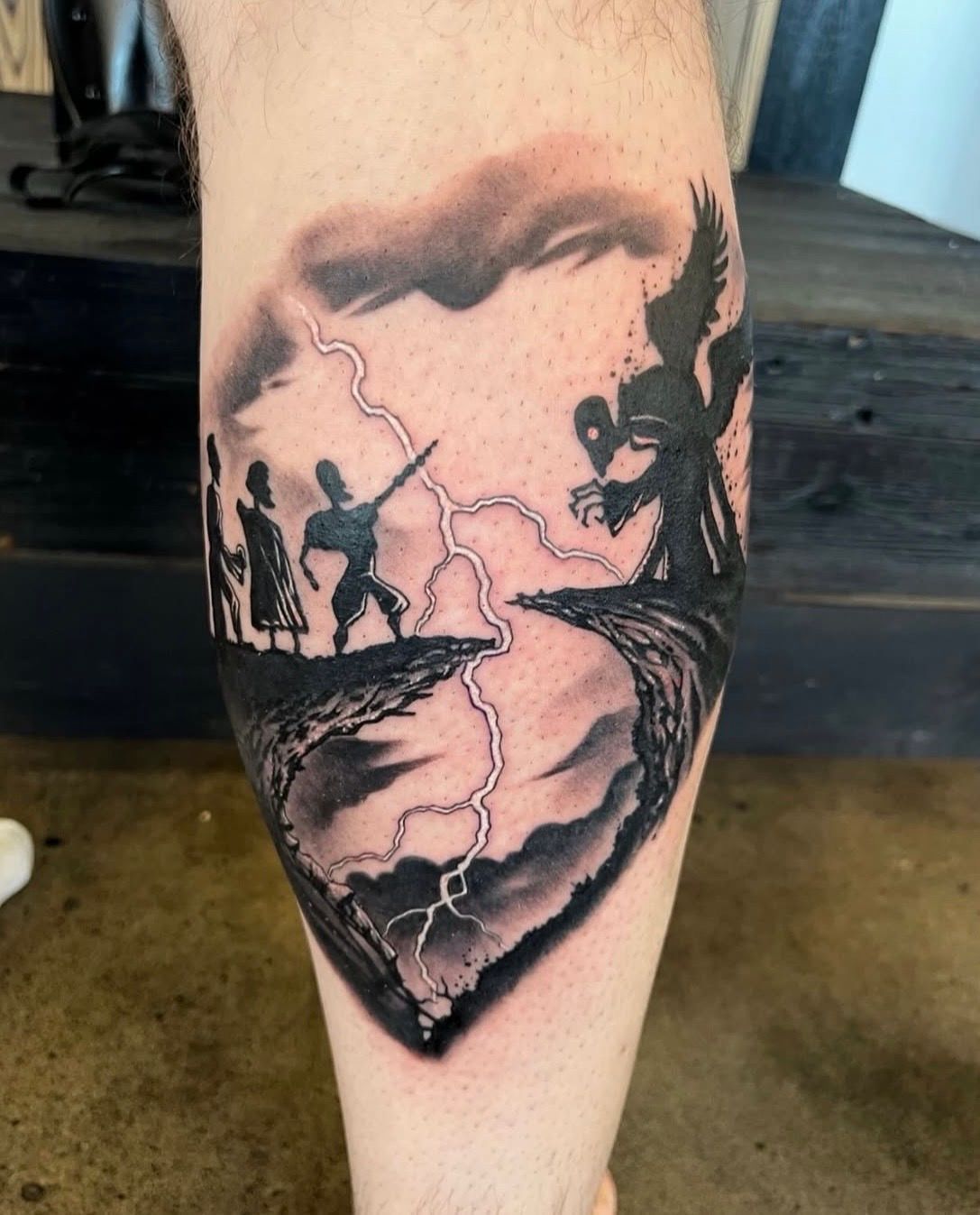 Harry Potter Tattoo by Chad Lavers at Crimson Empire Tattoo in Edmonton Alberta Canada