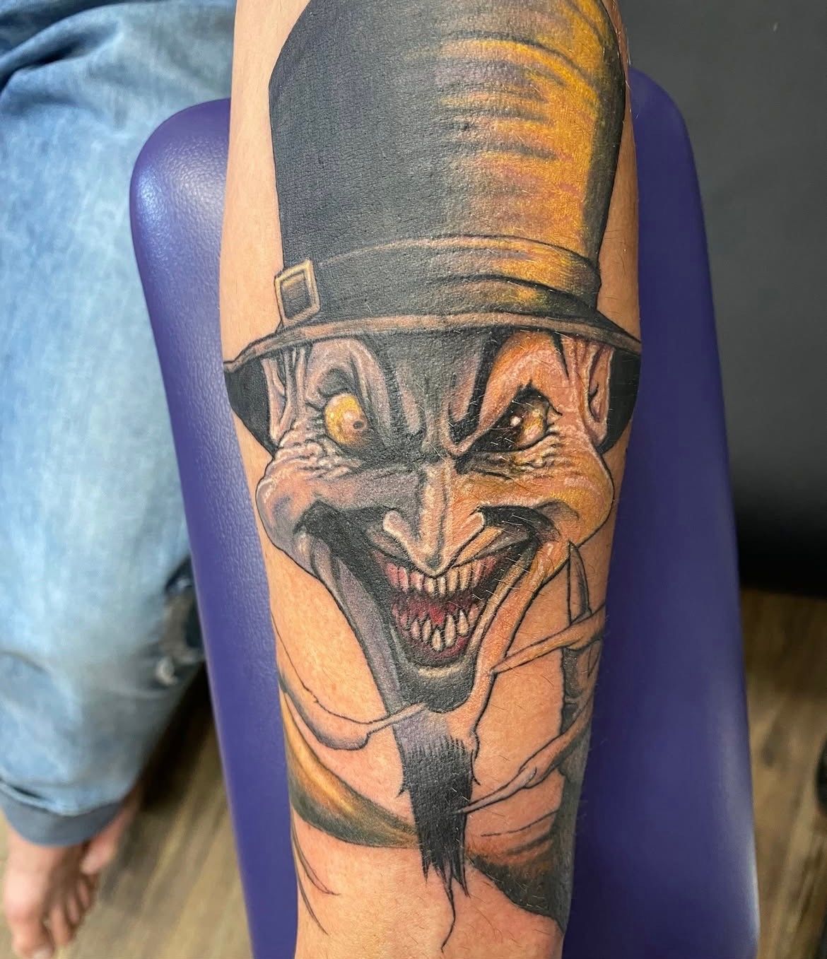 Insane Clown Posse Tattoo by Chris Labrenz at Black Gold Tattoo Co in Edmonton Alberta Canada
