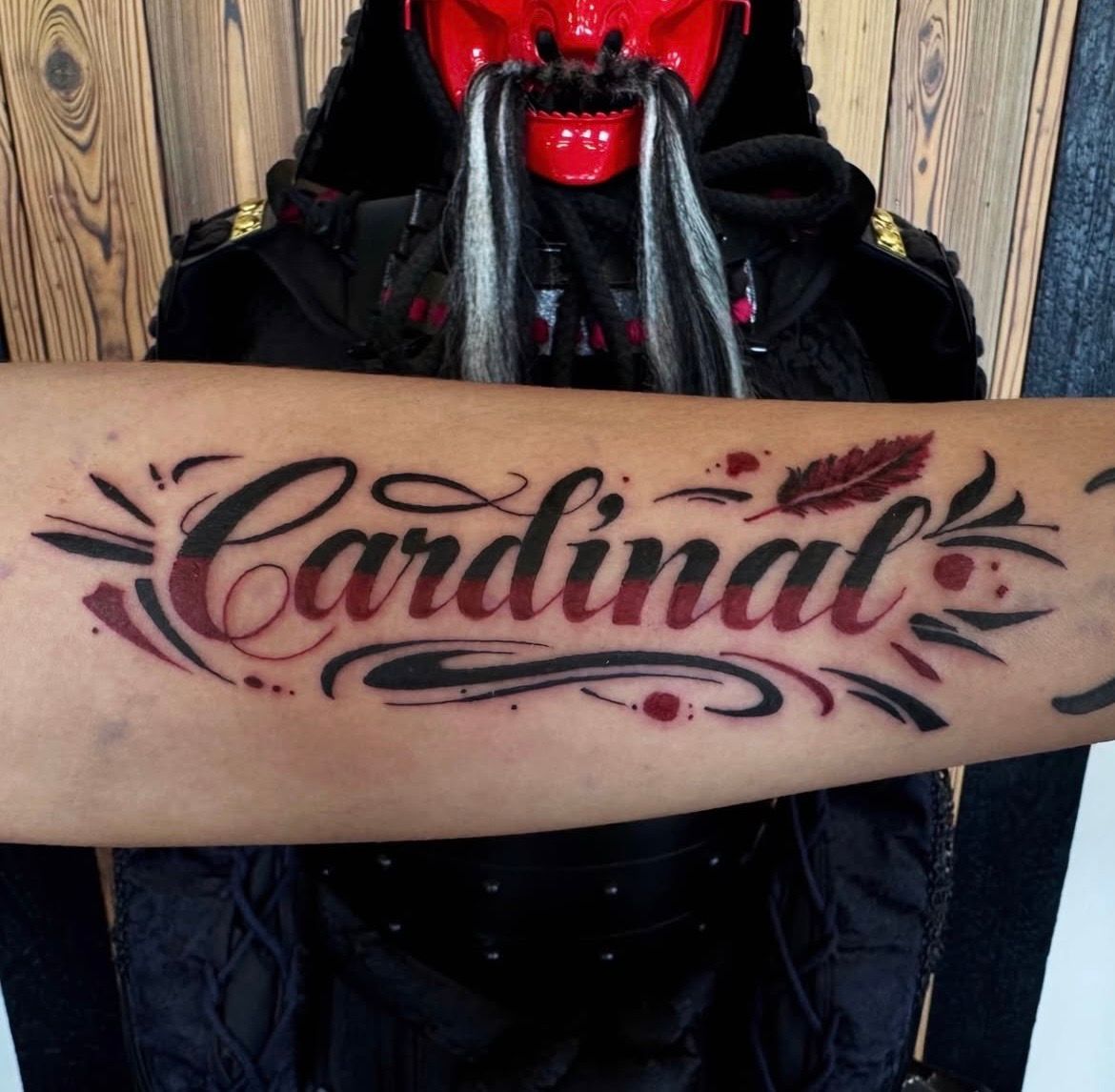 Family Name Tattoo by Vinny Nguyen at Crimson Empire Tattoo in Edmonton Alberta Canada