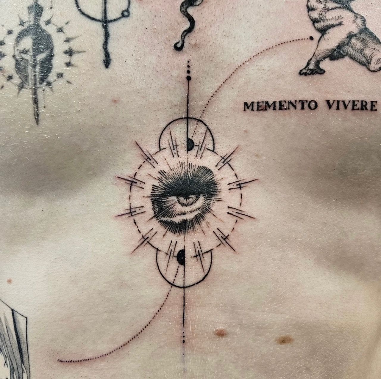 Eye Tattoo by Ian Wang at Black Gold Tattoo Co in Edmonton Alberta Canada