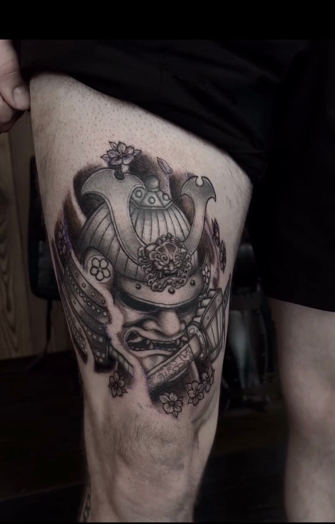 Samurai Tattoo by Vinny Nguyen at Crimson Empire Tattoo in Edmonton Alberta Canada