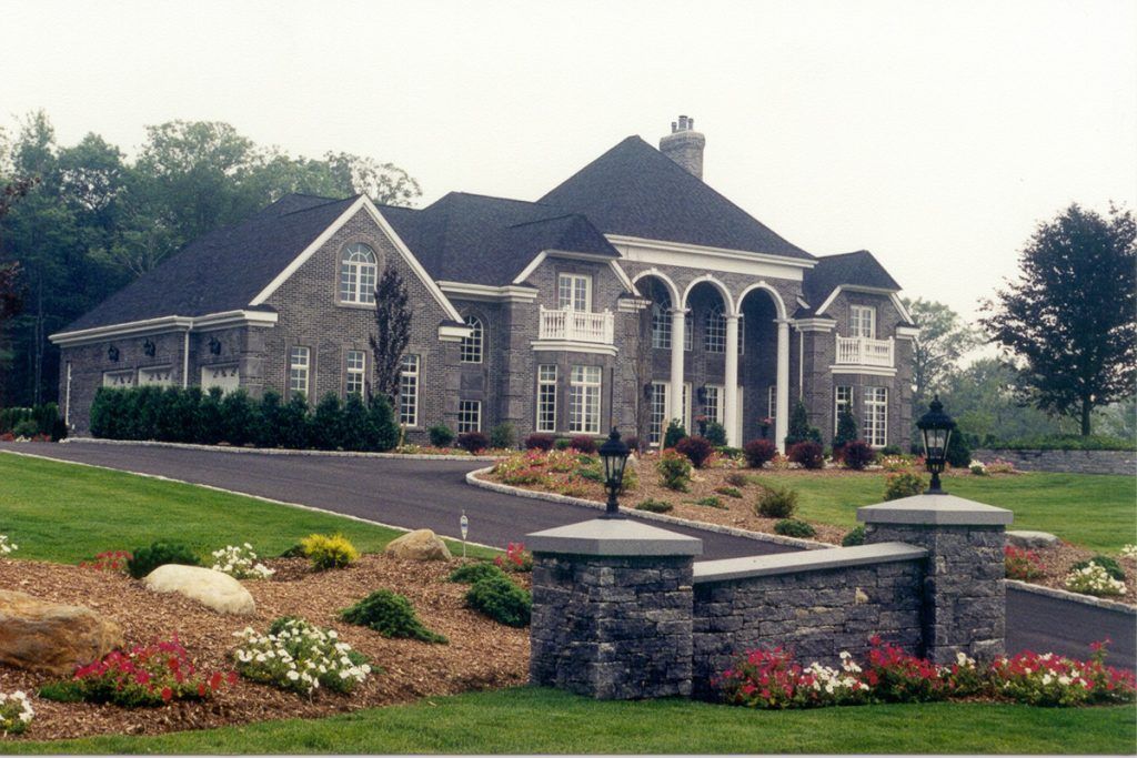 Royal Villa with Brick Design