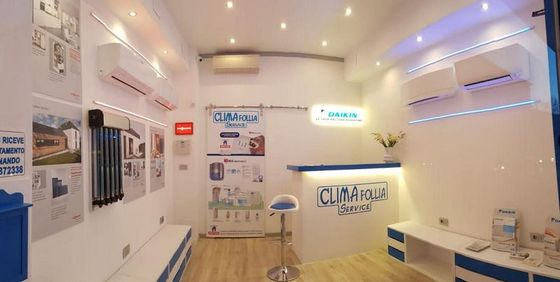 interno showroom clima follia