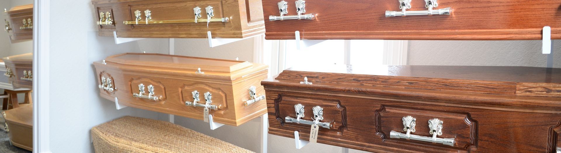 Wooden coffins