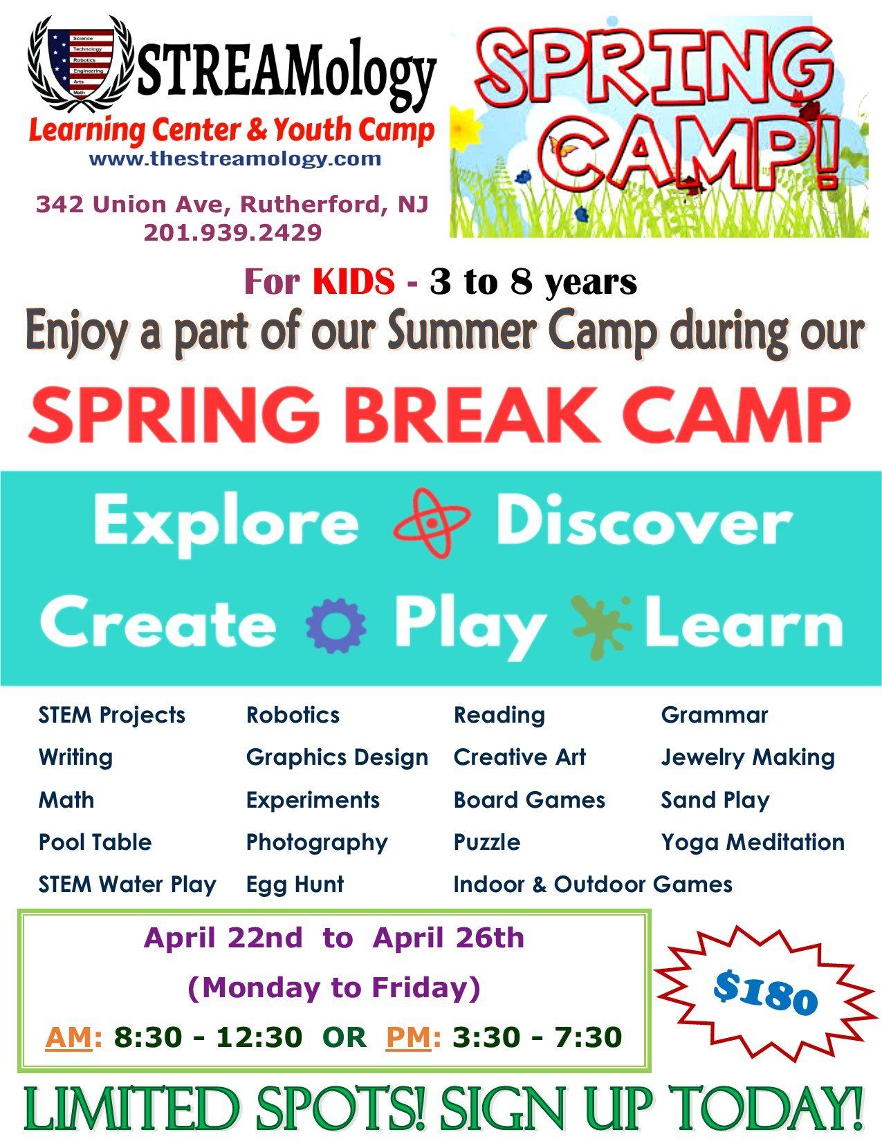 SPRING BREAK CAMP