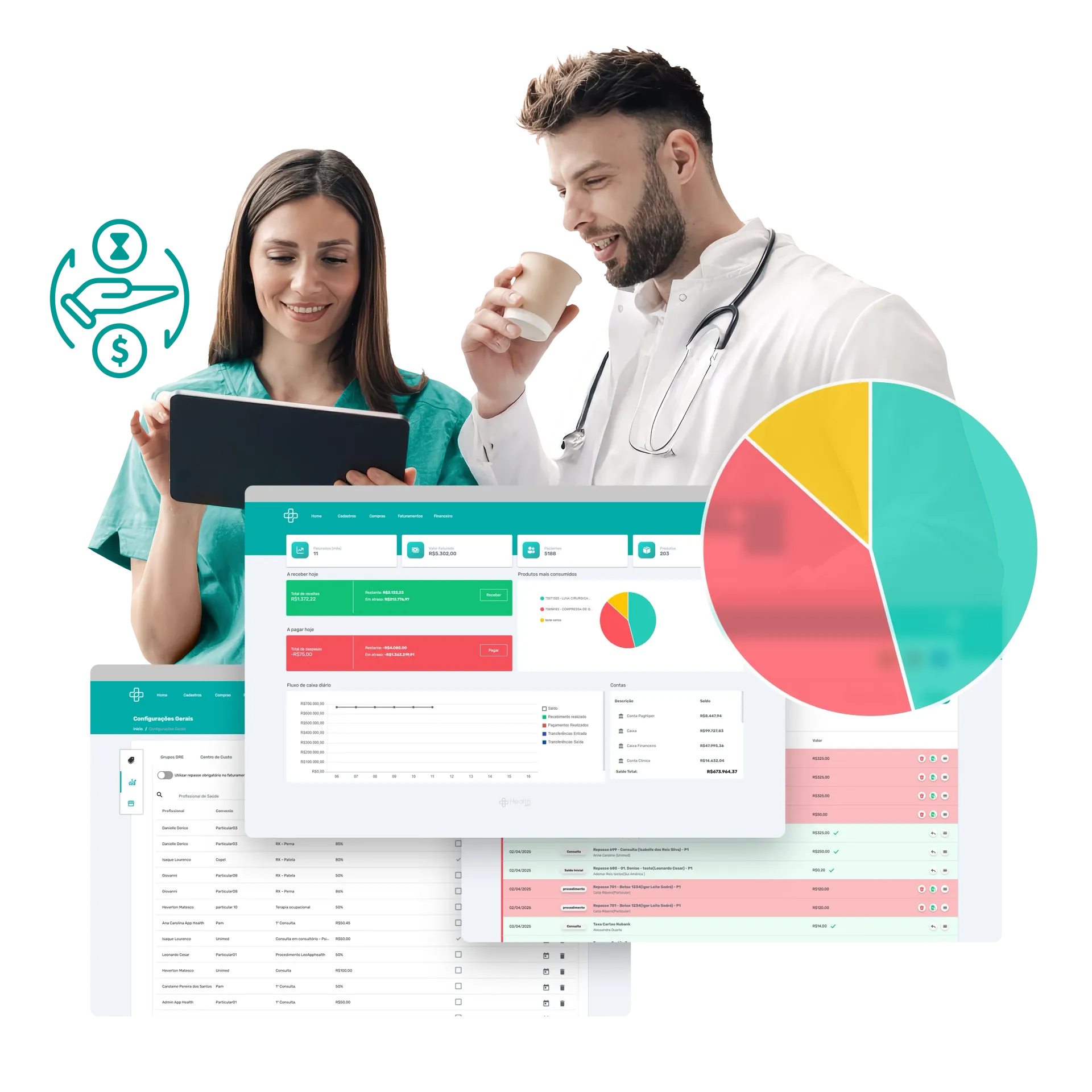 Gestão completa e inteligente para Clínicas e hospitais Gestão completa e inteligente para Clínicas e hospitais