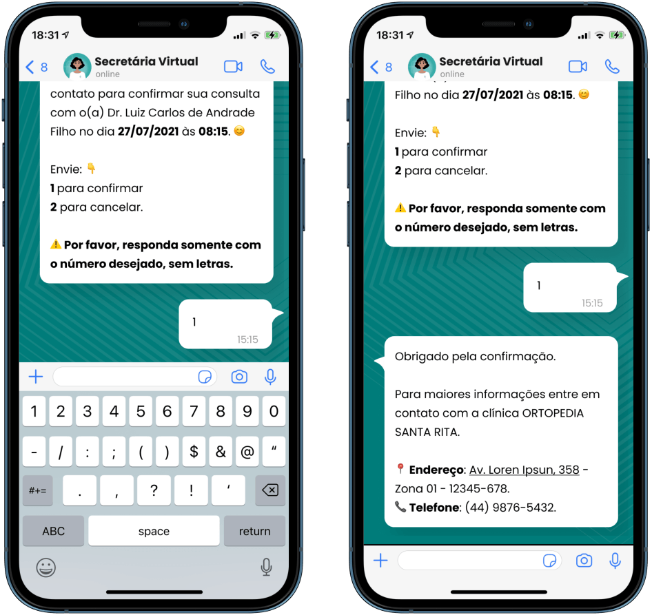 Evite erros de comunicação e fidelize novos pacientes - integração com o WhatsApp
