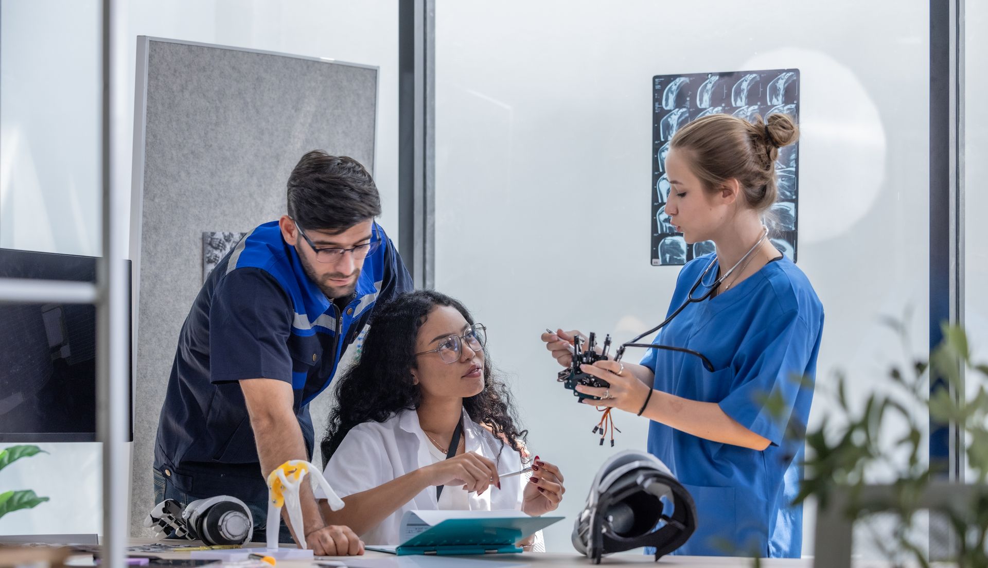 Alunos de medicina Alunos de medicina