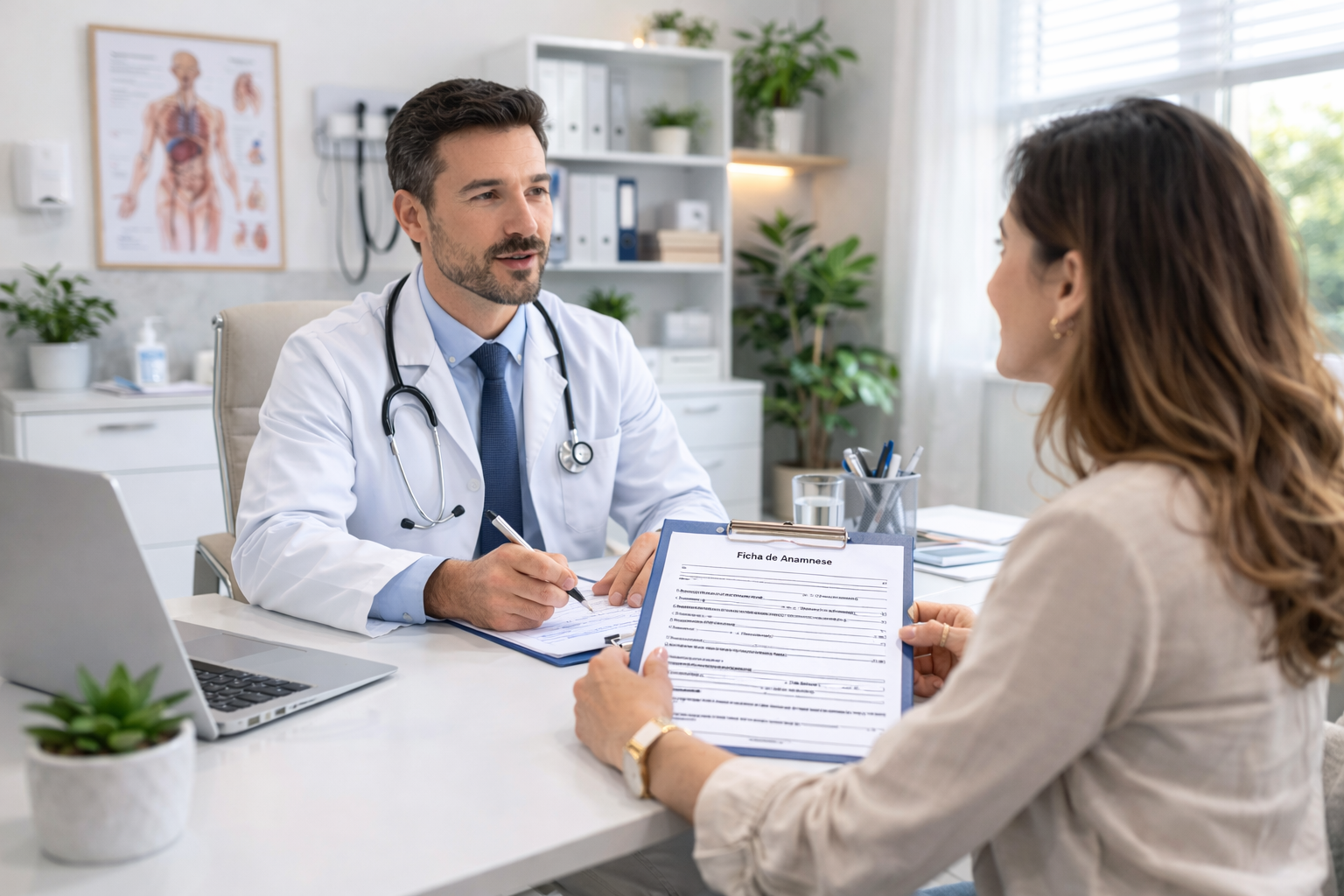 Modelo de anamnese ficha de anamnese completa para clínica