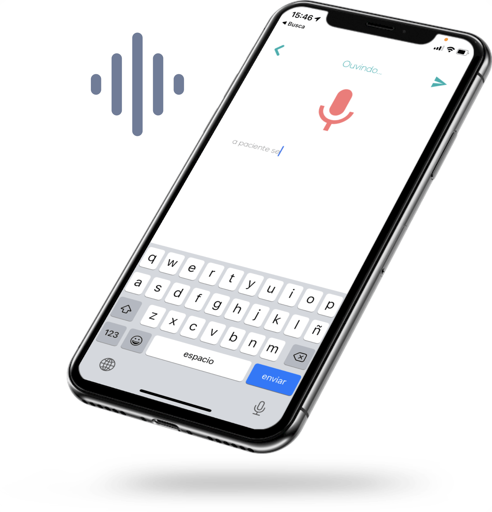 Ganhe tempo com a Digitação por Voz direto pelo celular