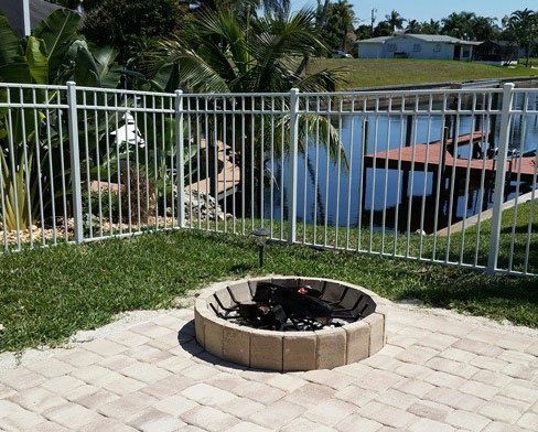 Fence Contractor — Metal Fence in Cape Coral, FL