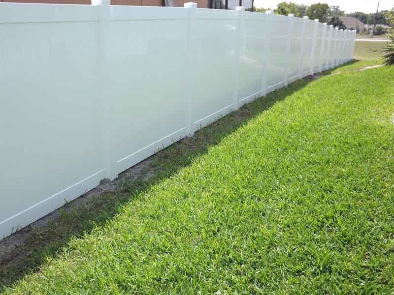 Home Fence Services — White Fence in Cape Coral, FL