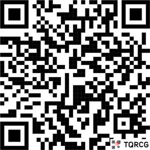 QR code pattern in black and white. Scanning it will leave a Google Review for this business.