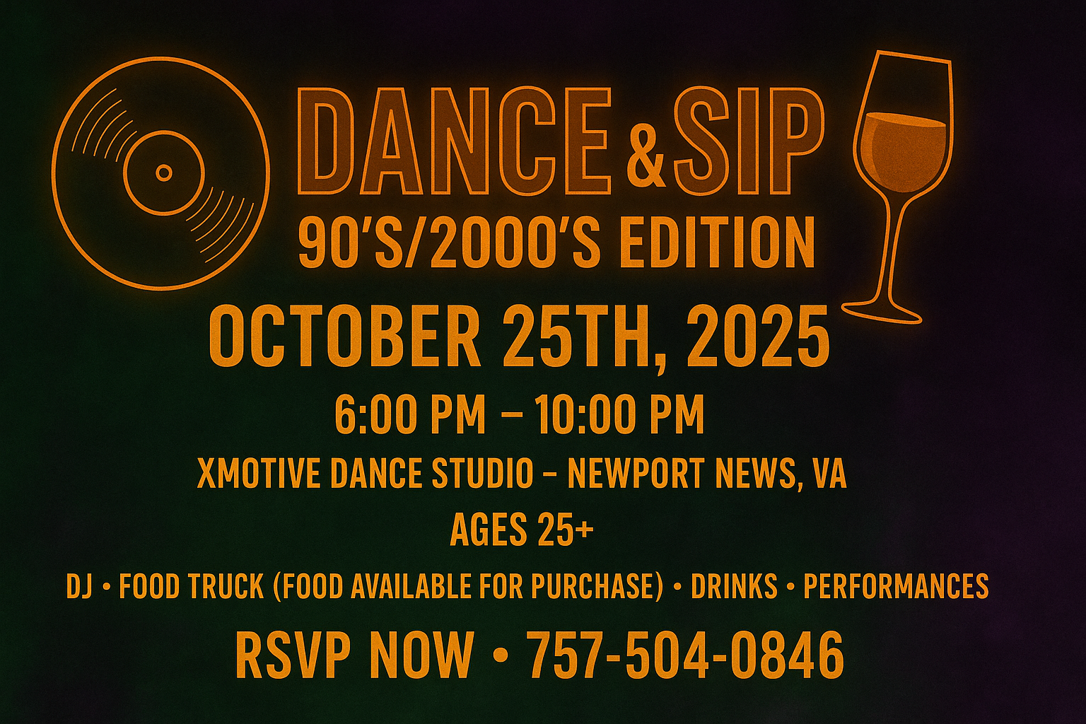 Dance & Sip Halloween 