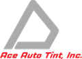 Ace Auto Tint Logo, smaller version for top left corner use on all webside pages.
