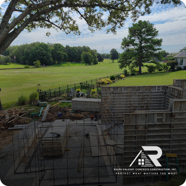 Concrete basement work 