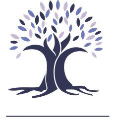 A logo for schofield law group with a shield and columns