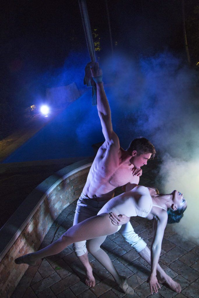 Acrobatic stage performers, entertainers, for Milanus Circus, Miami, FL.