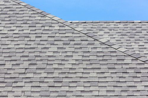 Residential Roof — Shingle Roof Close Up in Asheville, NC